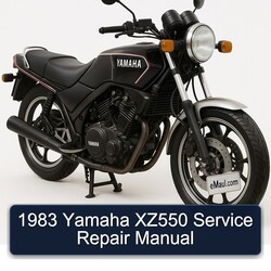 1983 Yamaha XZ550 Service Repair Workshop Manual PDF