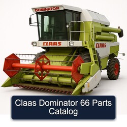 Claas Dominator 66 Parts Catalog PDF