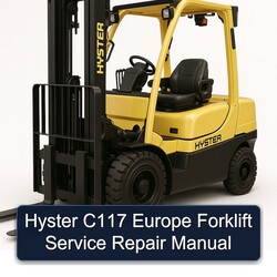 Hyster C117 Europe Forklift Service Repair Workshop Manual PDF