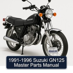 1991-1996 Suzuki GN Series GN125 Master Parts Catalog PDF