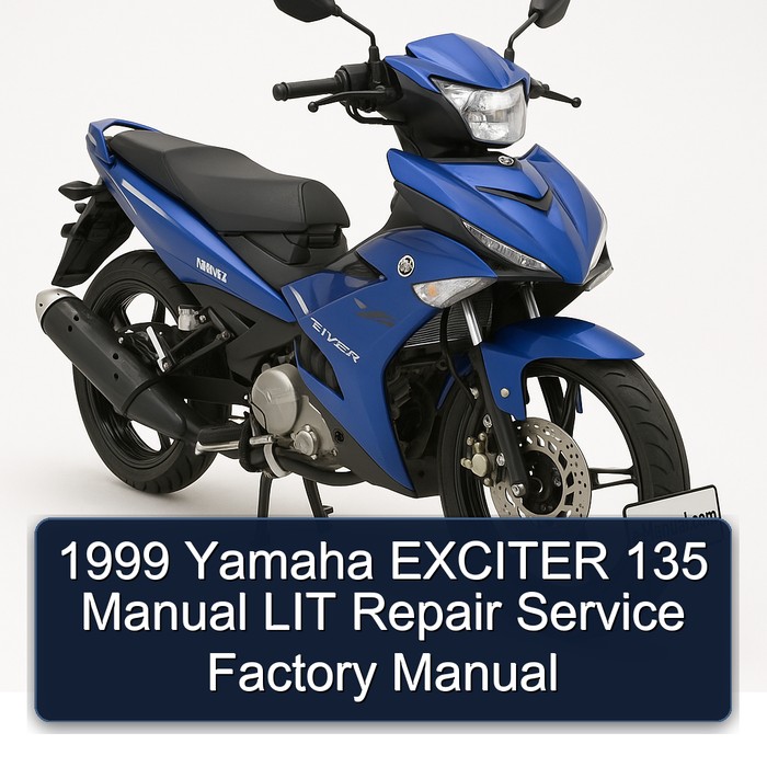 1999 Yamaha Exciter 135 LIT Service Repair Workshop Manual PDF