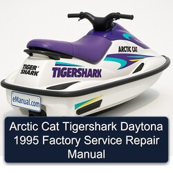 1995 Arctic CAT Tigershark Daytona Service Repair Workshop Manual PDF