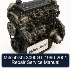 1990-2001 Mitsubishi 4 D Series 3000GT Service Repair Workshop Manual PDF