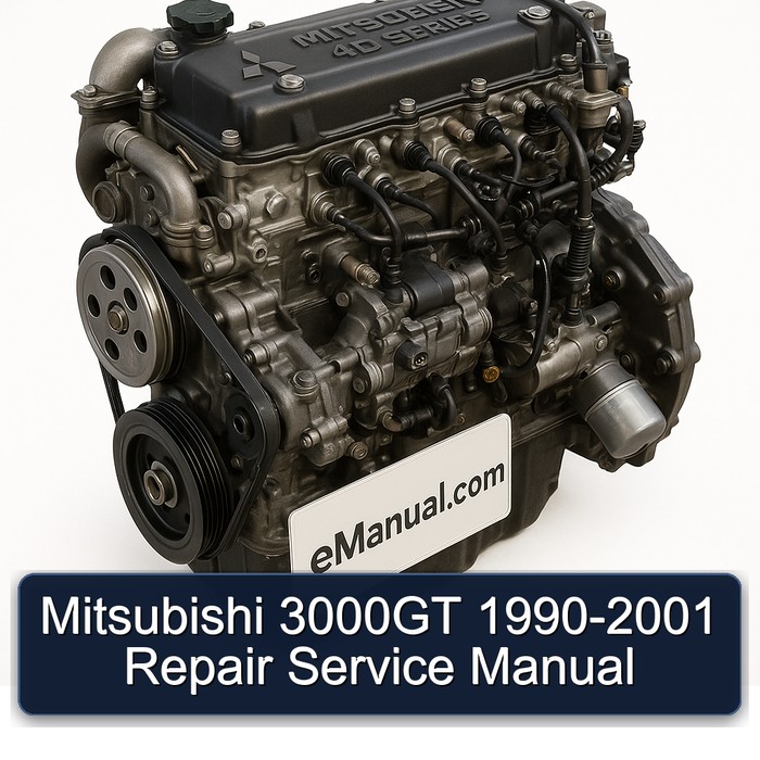 1990-2001 Mitsubishi 4 D Series 3000GT Service Repair Workshop Manual PDF