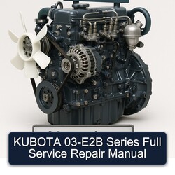 Kubota 03-E2B Series Service Repair Workshop Manual PDF
