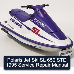 1995 Polaris Jet Ski SL 650 STD Service Repair Workshop Manual PDF