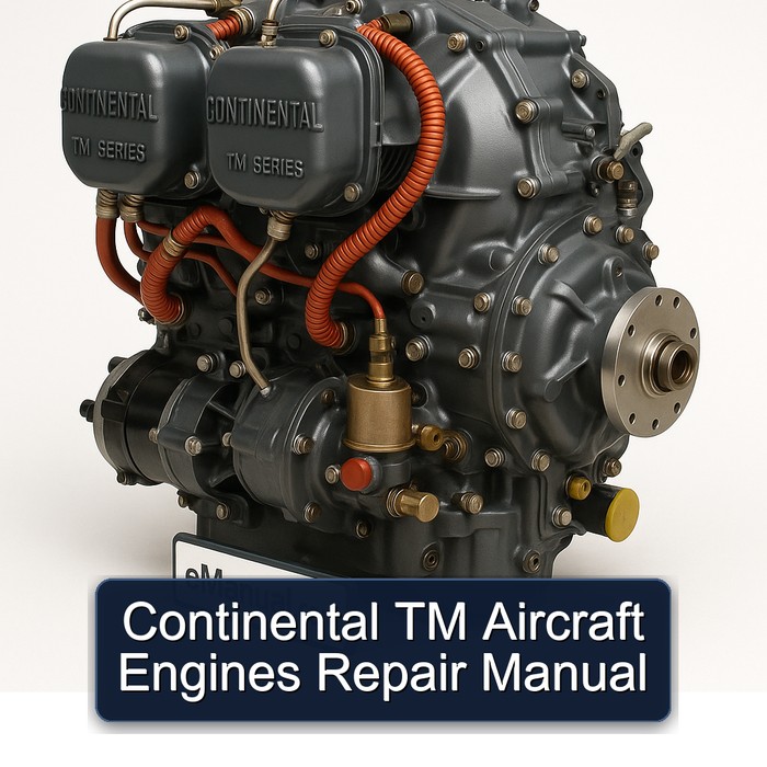 Continental TM Series Aircraft Engines Service Repair Workshop Manual PDF
