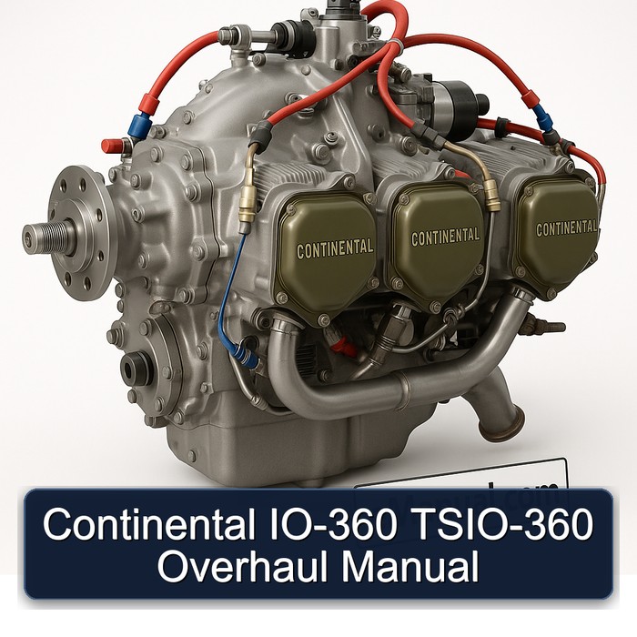 Continental IO 360 Series IO-360 TSIO-360 Service Repair Workshop Manual PDF