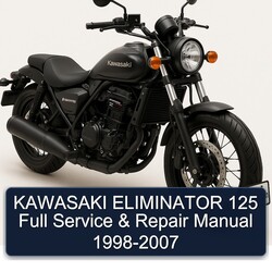1998-2007 Kawasaki Eliminator 125 Service Repair Workshop Manual PDF