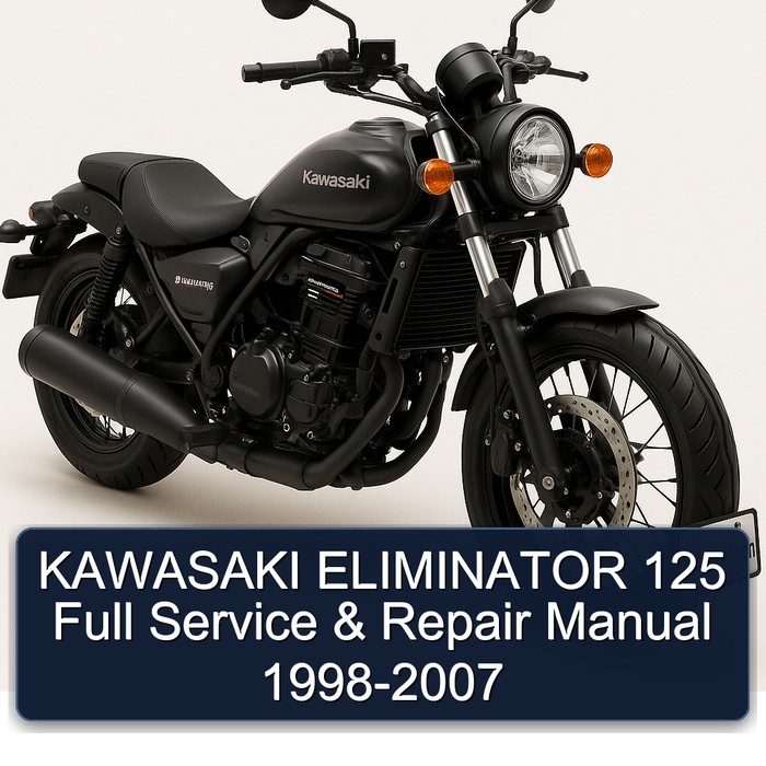 1998-2007 Kawasaki Eliminator 125 Service Repair Workshop Manual PDF