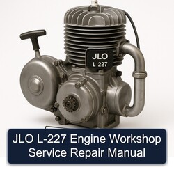 JLO L 227 L-227 Engine Service Repair Workshop Manual PDF