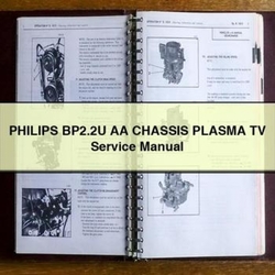 Manual de Servicio PHILIPS BP2.2U AA Plasma TV