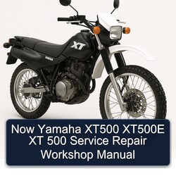  Now Yamaha XT500 XT500E XT 500 Service Repair Workshop Manual