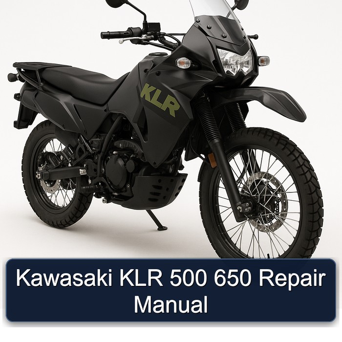 Kawasaki KLR Series 500 650 Service Repair Workshop Manual PDF