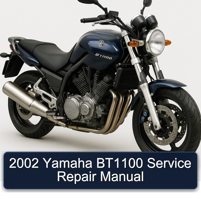 2002 Yamaha BT1100 Bulldog Service Repair Workshop Manual PDF