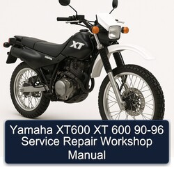 1990-1996 Yamaha XT Models XT600 600 Service Repair Workshop Manual PDF