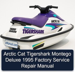 1995 Arctic CAT Tigershark Montego Deluxe Service Repair Workshop Manual PDF