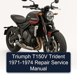 1971-1974 Triumph Trident T150V Service Repair Workshop Manual PDF