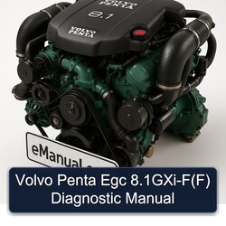 Volvo Penta Egc 8.1gxi-f(f) Diagnostic Service Repair Workshop Manual PDF