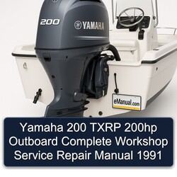 1991 Yamaha 200 Txrp 200HP Outboard Service Repair Workshop Manual PDF
