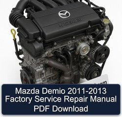 2011-2013 Mazda K Series Demio Service Repair Workshop Manual PDF