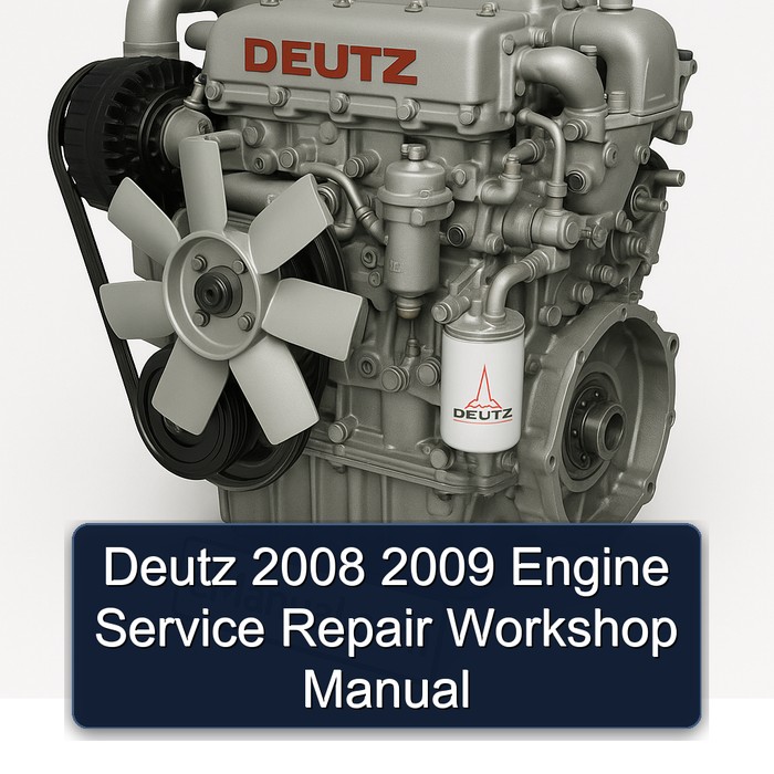 2008-2009 Deutz 2008 2009 Engine Service Repair Workshop Manual PDF