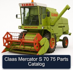Claas Mercator S 70 75 Parts Catalog PDF