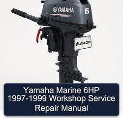 1997-1999 Yamaha Marine 6HP Service Repair Workshop Manual PDF