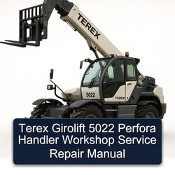 Terex Girolift 5022 Perfora Handler Service Repair Workshop Manual PDF