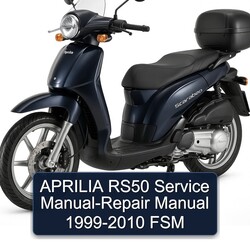 1999-2010 Aprilia RS Models RS50 - FSM Service Repair Workshop Manual PDF