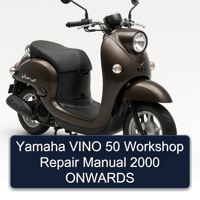 2000 Yamaha Vino 50 Onwards Service Repair Workshop Manual PDF
