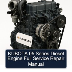 Kubota 05 Series Diesel Engine Service Repair Workshop Manual PDF