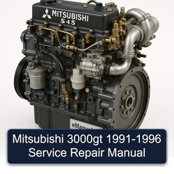 1991-1996 Mitsubishi S 4 Series 3000GT Service Repair Workshop Manual PDF