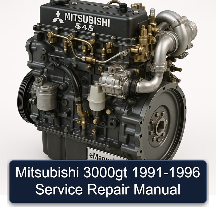 1991-1996 Mitsubishi S 4 Series 3000GT Service Repair Workshop Manual PDF