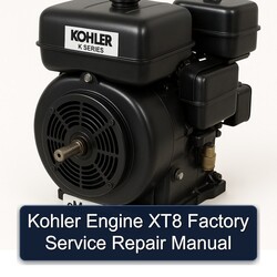 Kohler K Series Engine XT8 Service Repair Workshop Manual PDF
