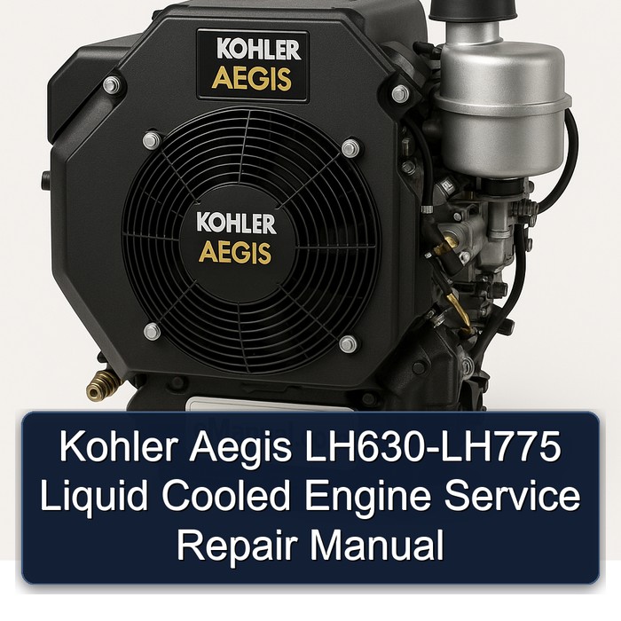Kohler Aegis Series LH630-LH775 Liquid Cooled Engine Service Repair Workshop Manual PDF