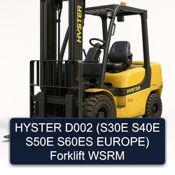 HYSTER D002 (S30E S40E S50E S60ES EUROPE) Forklift WSRM