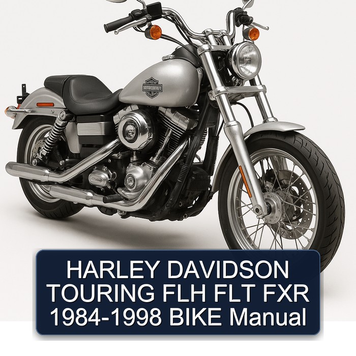 1984-1998 Harley Davidson Touring FLH FLT FXR - Bike Service Repair Workshop Manual PDF