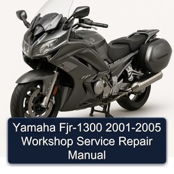 2001-2005 Yamaha FJR Models FJR-1300 Service Repair Workshop Manual PDF