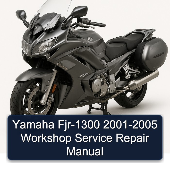 2001-2005 Yamaha FJR Models FJR-1300 Service Repair Workshop Manual PDF