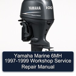1997-1999 Yamaha Marine 6MH Service Repair Workshop Manual PDF