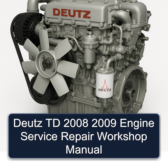 2008-2009 Deutz 2008 2009 TD Engine Service Repair Workshop Manual PDF