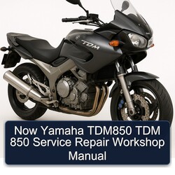 Yamaha TDM Models Now TDM850 850 Service Repair Workshop Manual PDF