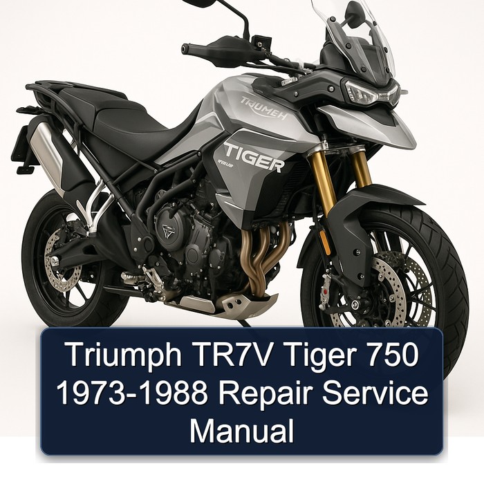 1973-1988 Triumph Tiger Models TR7V 750 Service Repair Workshop Manual PDF