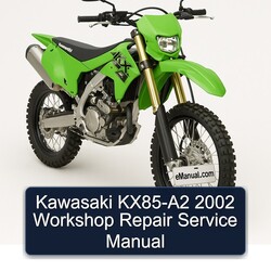 2002 Kawasaki KX Series KX85-A2 Service Repair Workshop Manual PDF