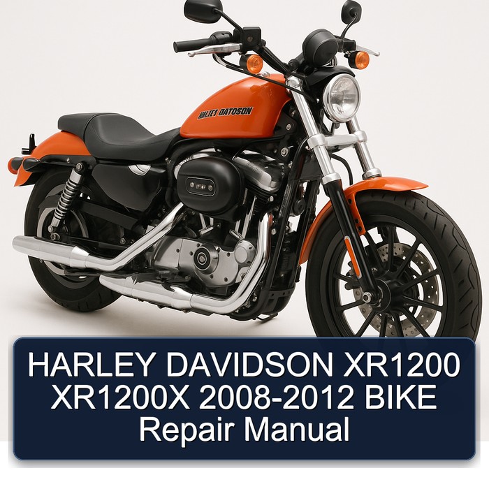 2008-2012 Harley Davidson XR1200 XR1200X - Bike Service Repair Workshop Manual PDF