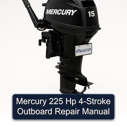 Mercury 225 Hp 4-stroke Outboard Service Repair Workshop Manual PDF
