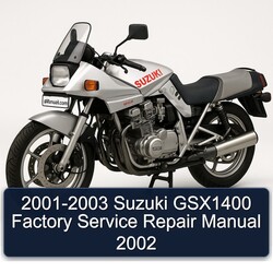2001-2003 Suzuki GSX Series GSX1400 Service Repair Workshop Manual PDF