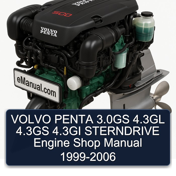 1999-2006 Sterndrive Volvo Penta 3.0gs 4.3gl 4.3gs 4.3gi Engine Shop Service Repair Workshop Manual PDF