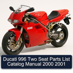 2000-2001 Ducati 996 Two Seat Catalog Parts PDF
